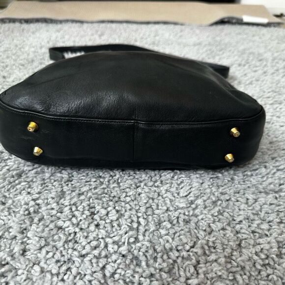 Perlina Black Leather Purse - Picture 3 of 7